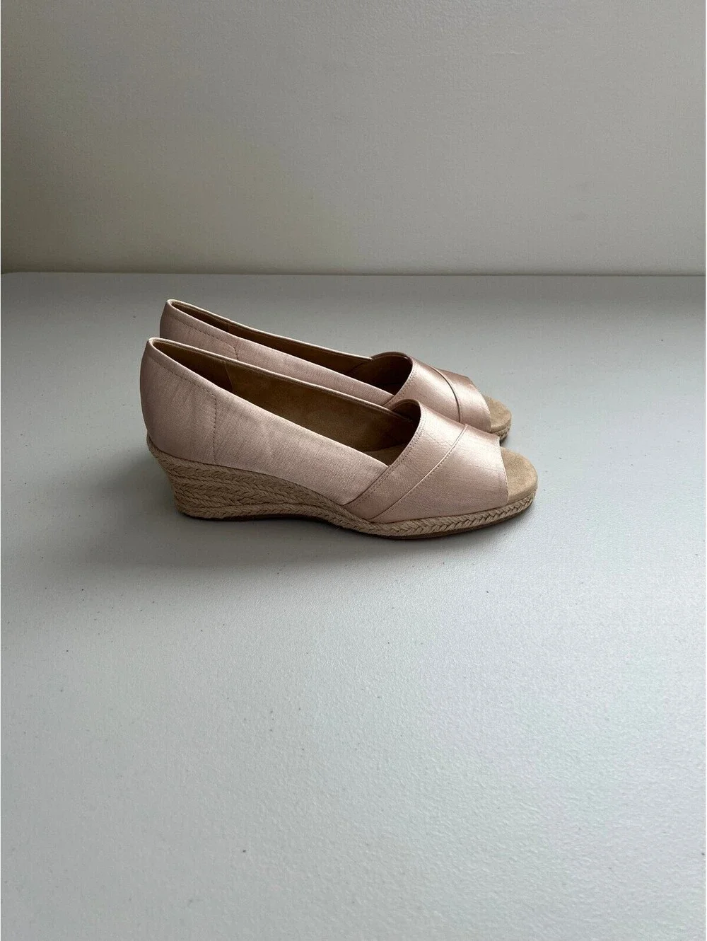 Easy Street Womens Jasper Espadrille Wedges, Size, 9